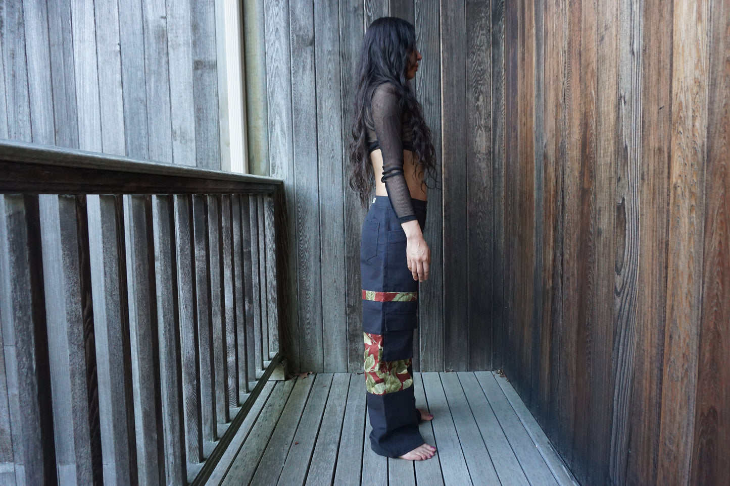 Black Upcycled Jeans