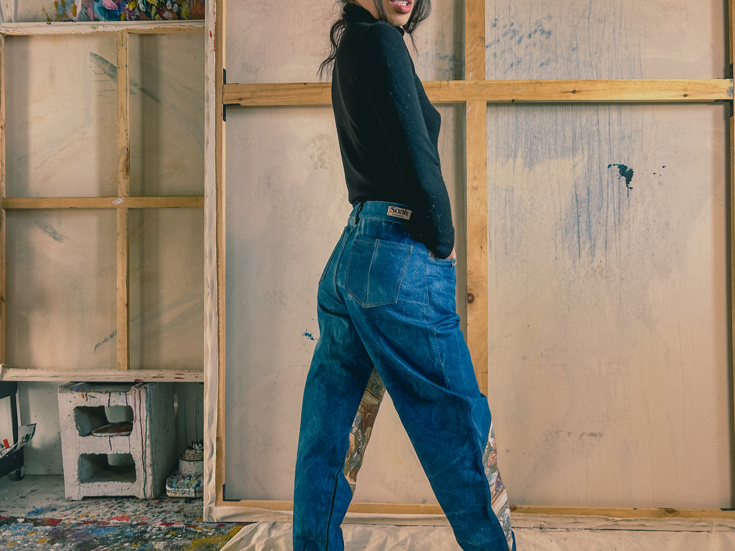 Denim Baggy Jeans