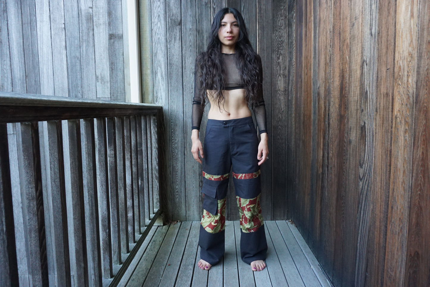 Black Upcycled Jeans