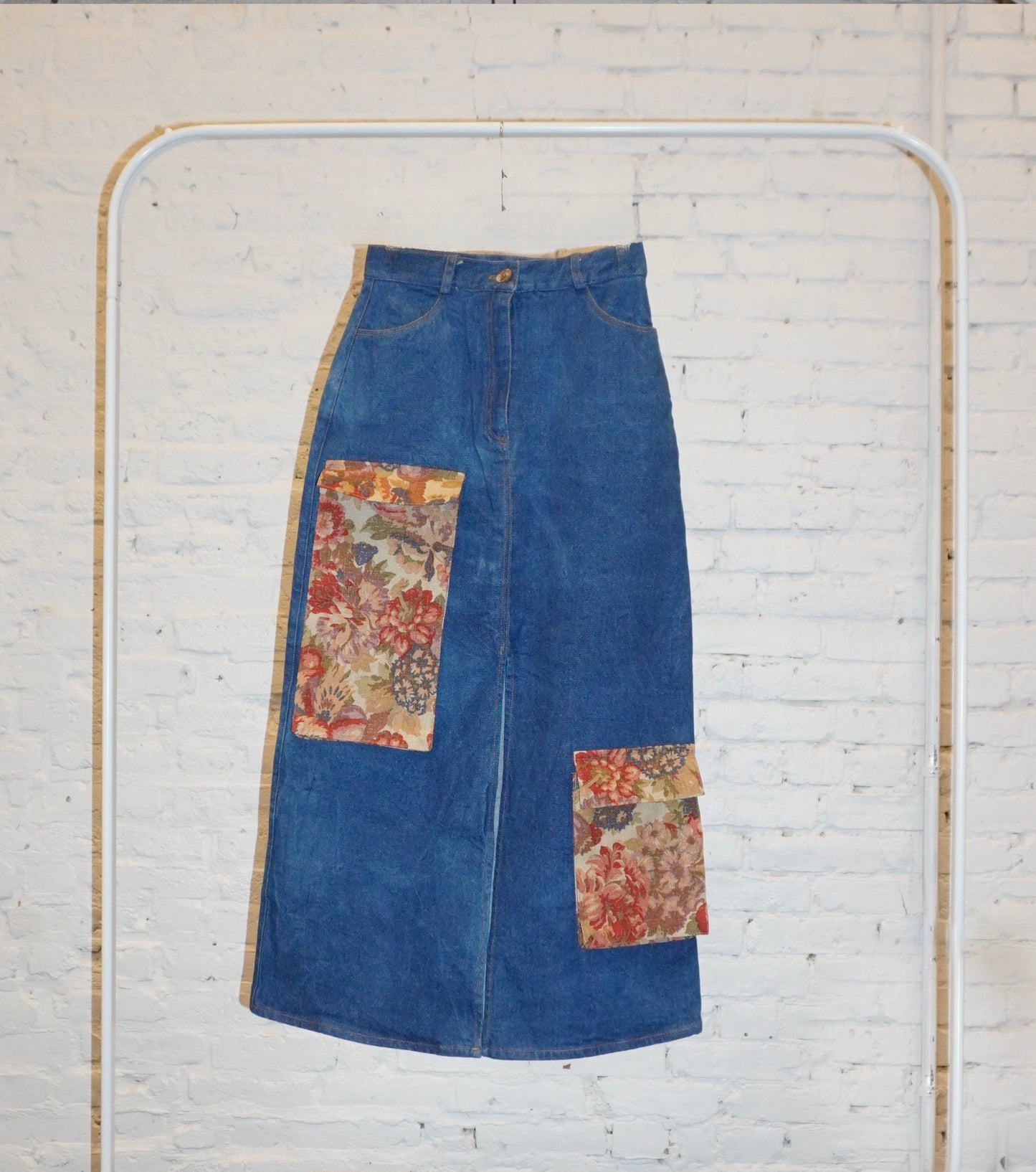 Upcycled Long Skirt
