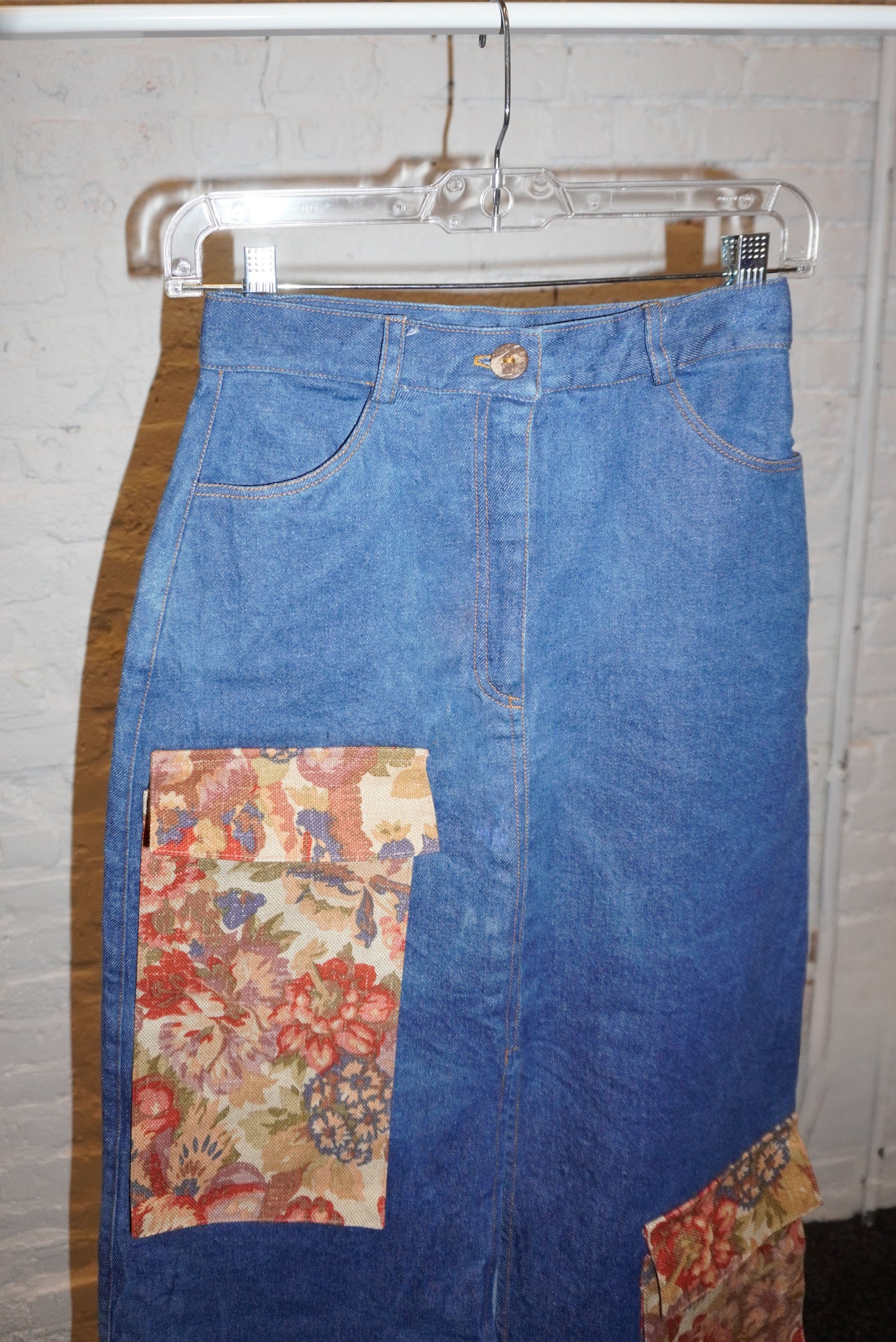 Upcycled Long Skirt