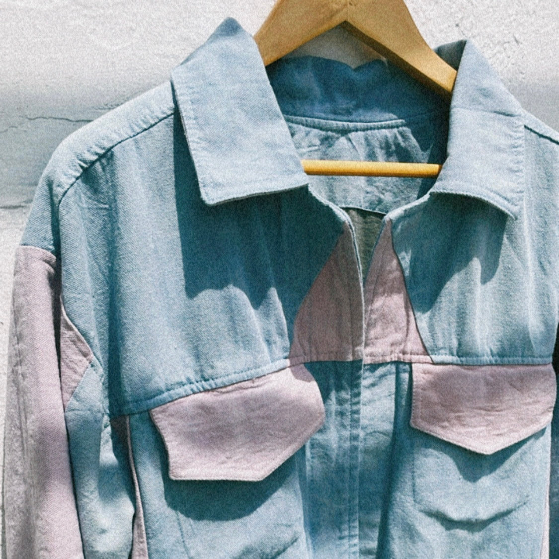 Zero Waste Indigo Cotton Jacket