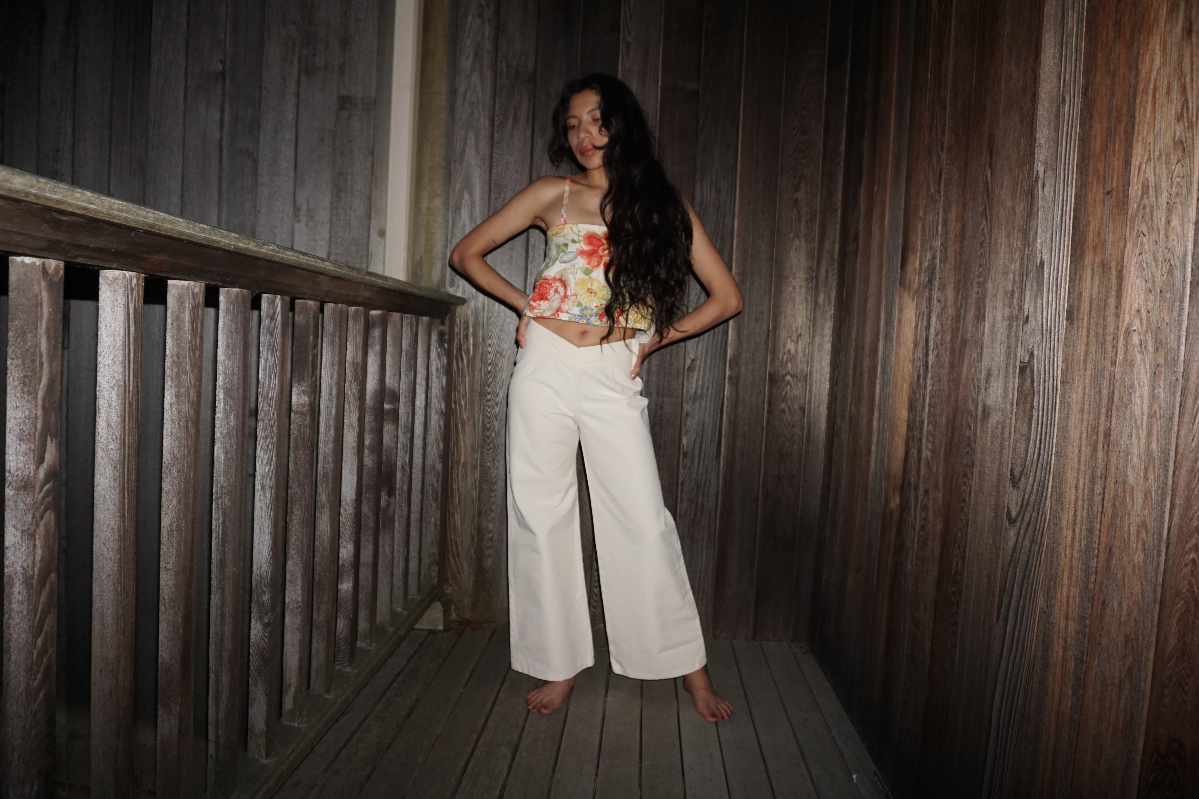 Flowered Top