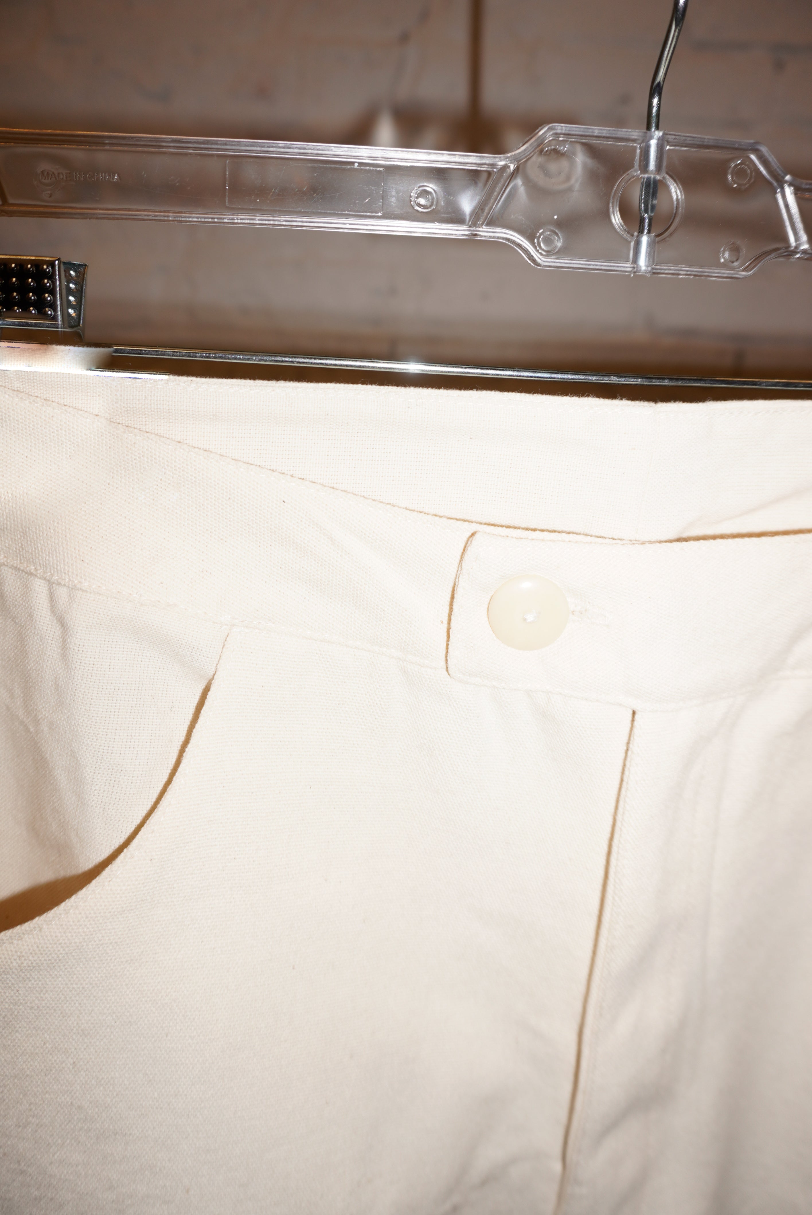 White Upcycled Jeans