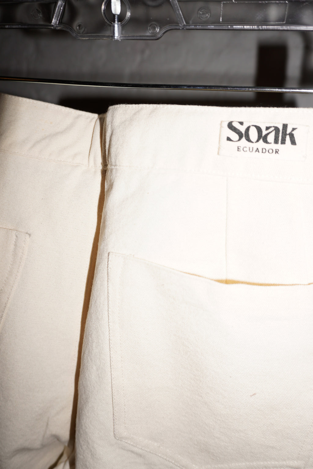 White Upcycled Jeans
