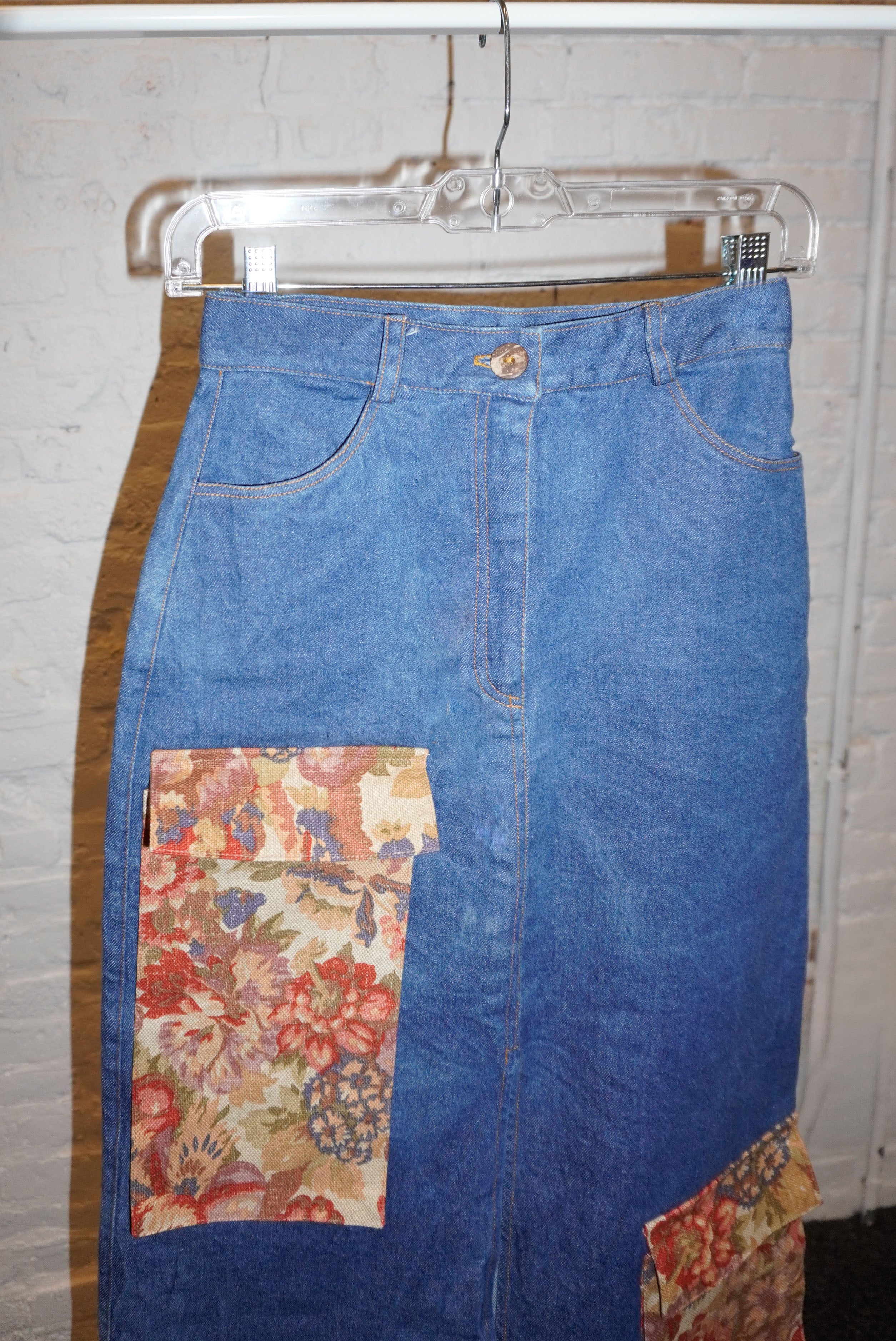 Upcycled Long Skirt